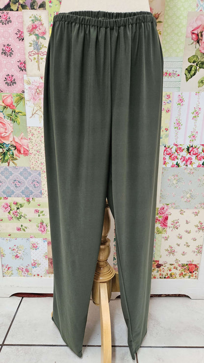 Olive Green Pants Set LR0706