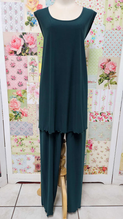 Emerald Green Pants Set LR0601