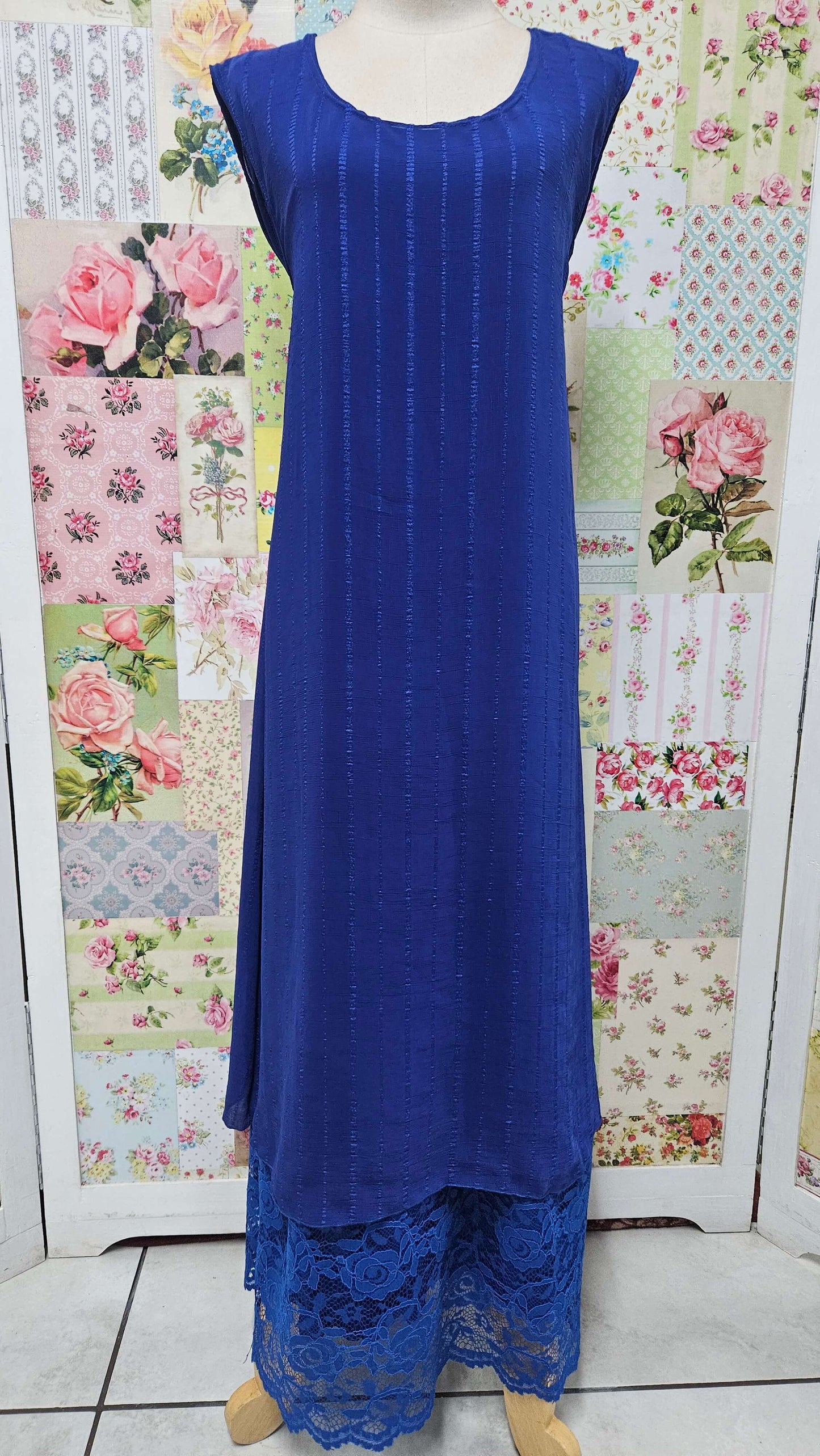 Royal Blue Dress LR0568