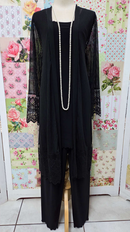Black Lace Jacket BU0173