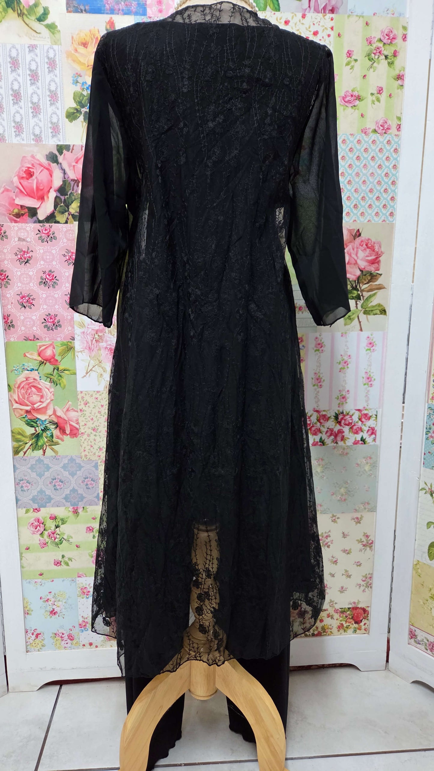 Black Lace Jacket BU0173