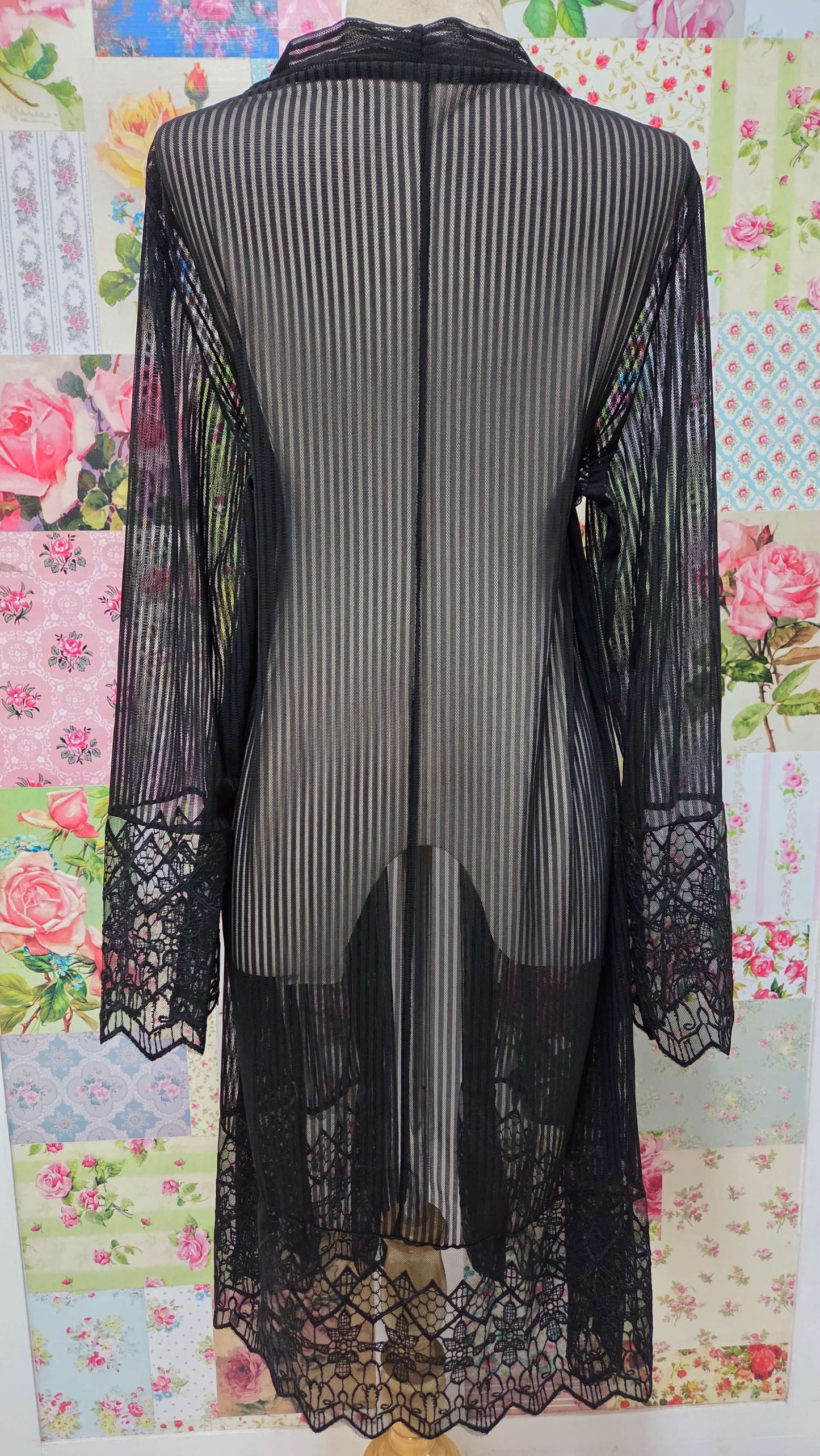 Black Lace Jacket BU0173