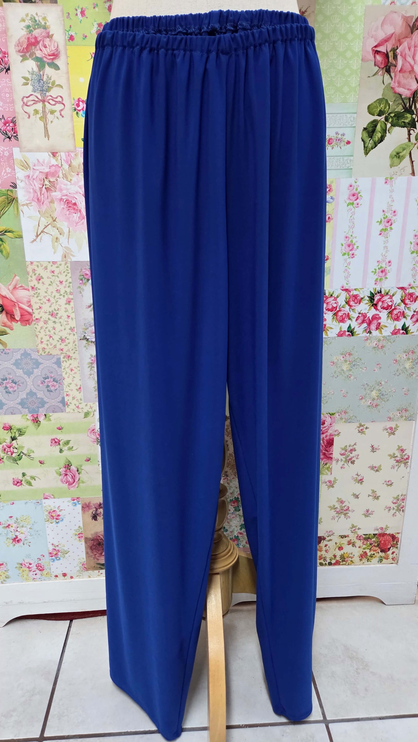 Royal Blue 3-Piece Pants Set LR0290