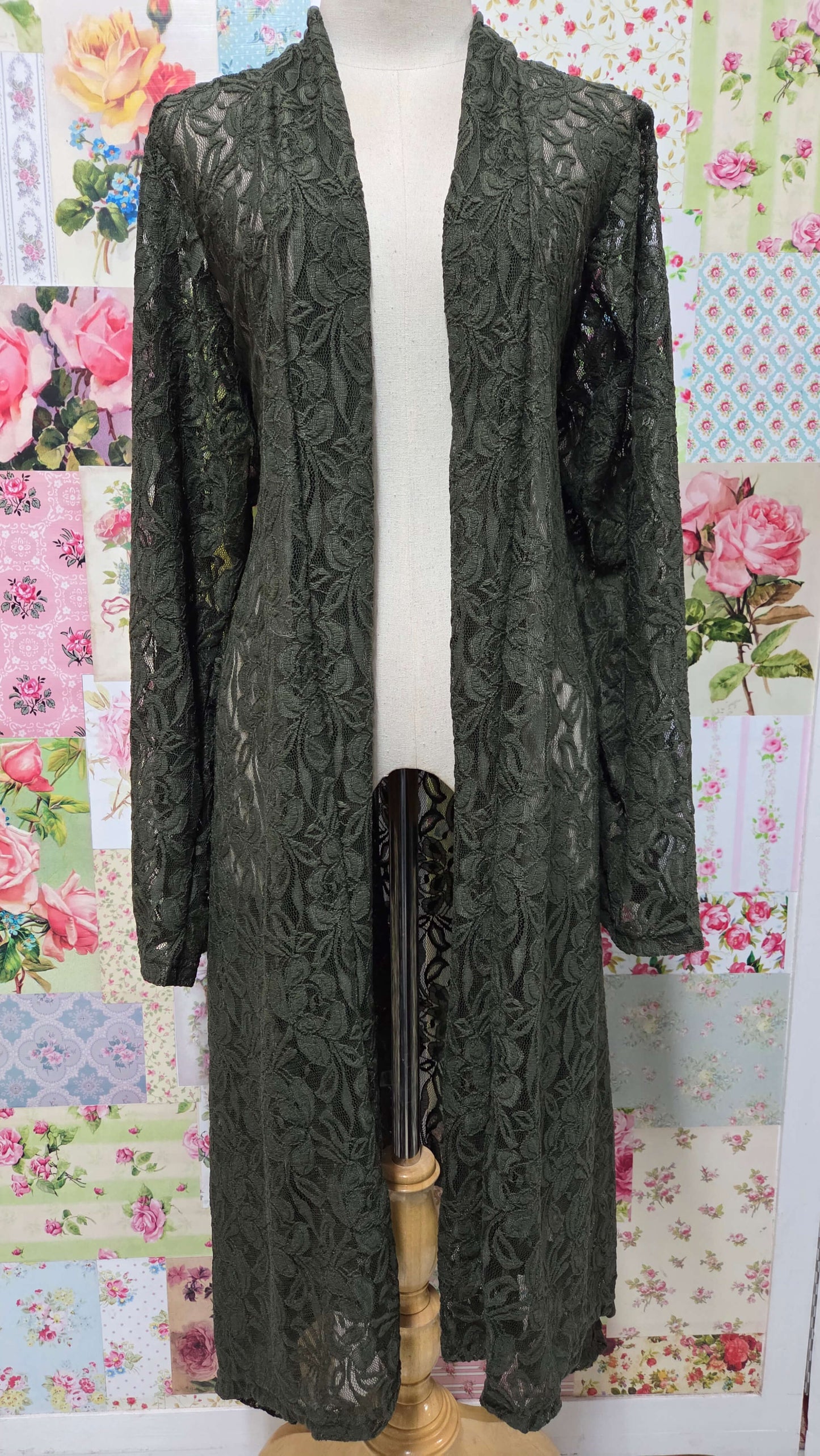 Olive Green 3-Piece Pants Set SH056