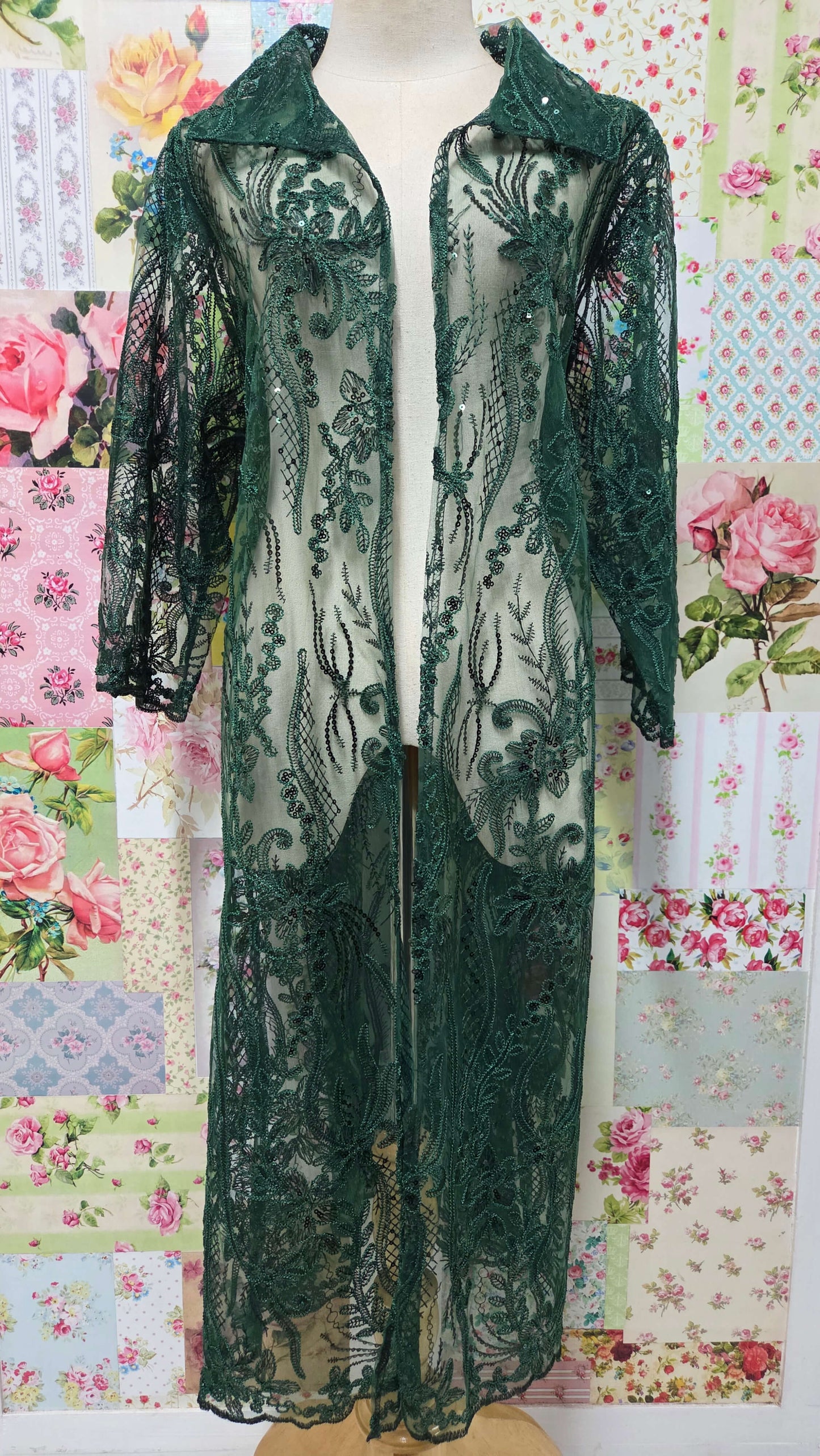 Emerald Green 3-Piece Pants Set LR044