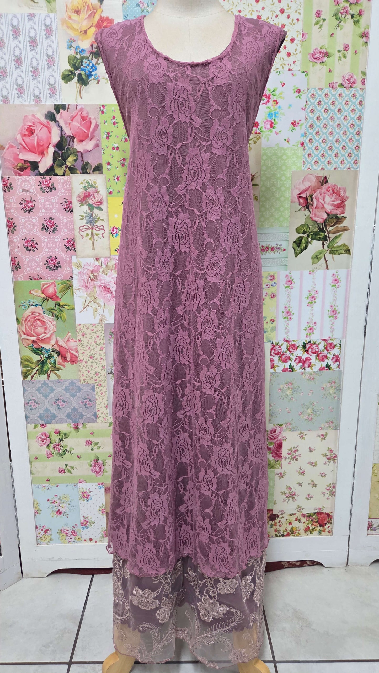 Dusty Pink Dress LR0607