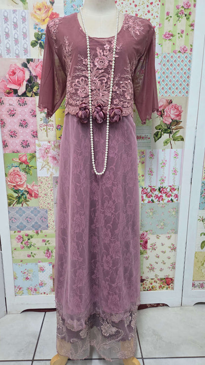 Dusty Pink Dress LR0607