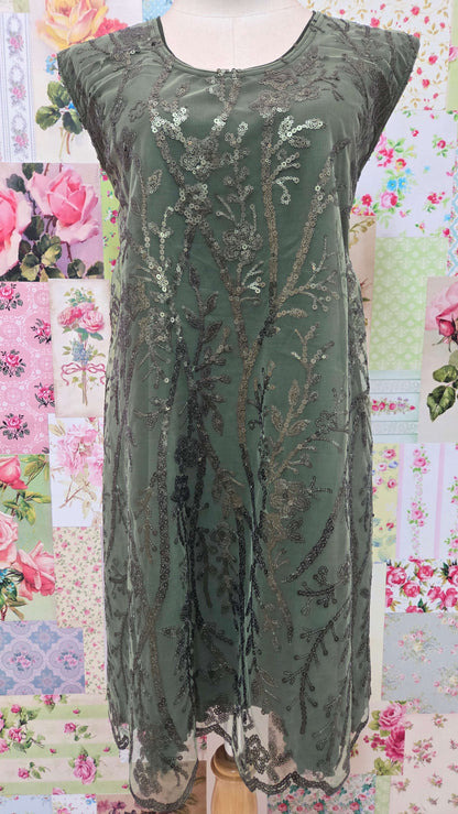 Olive Green Pants Set LR0676