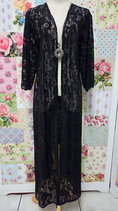 Black Lace Jacket LR0643