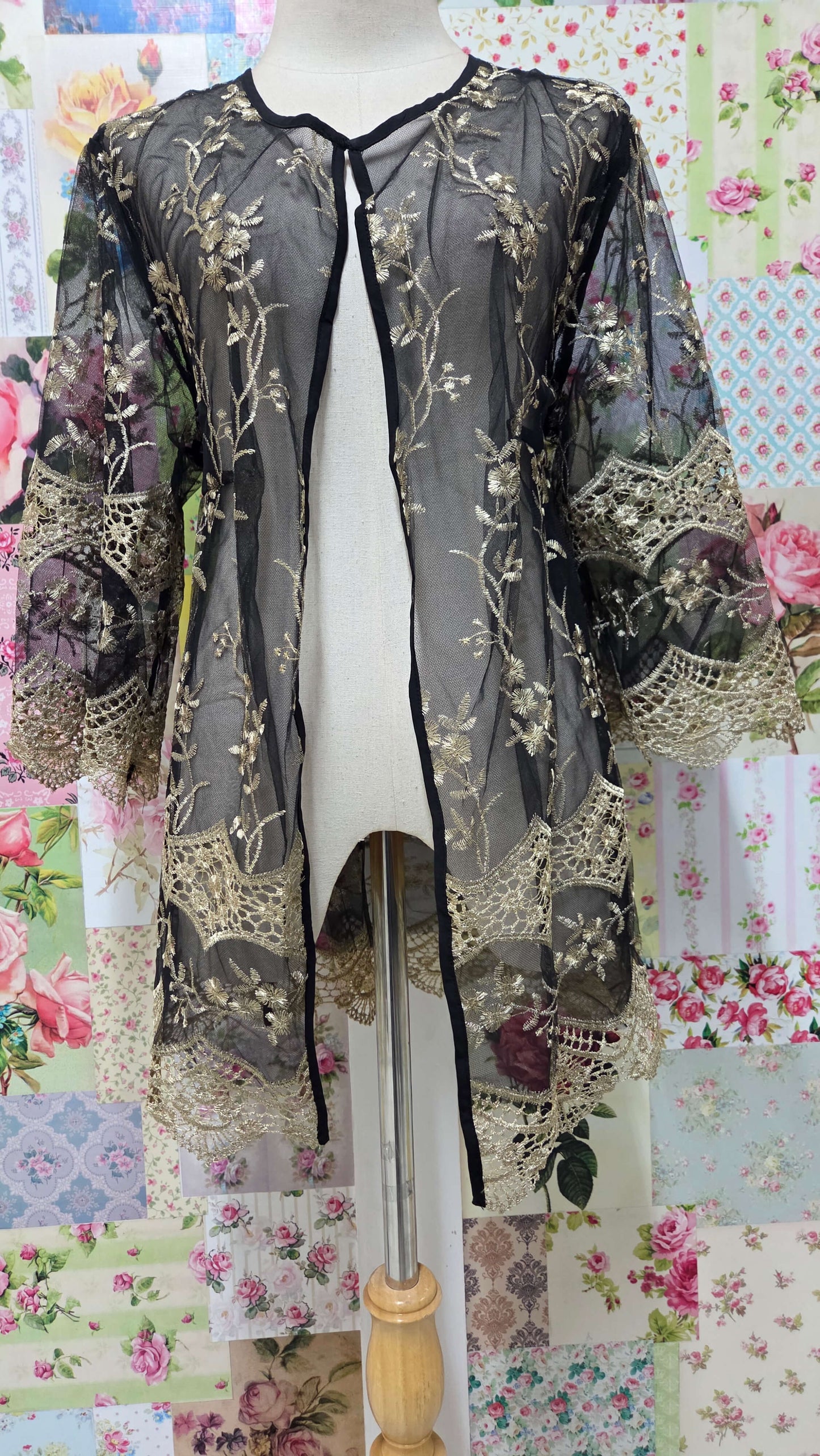 Black & Gold Top BT0192