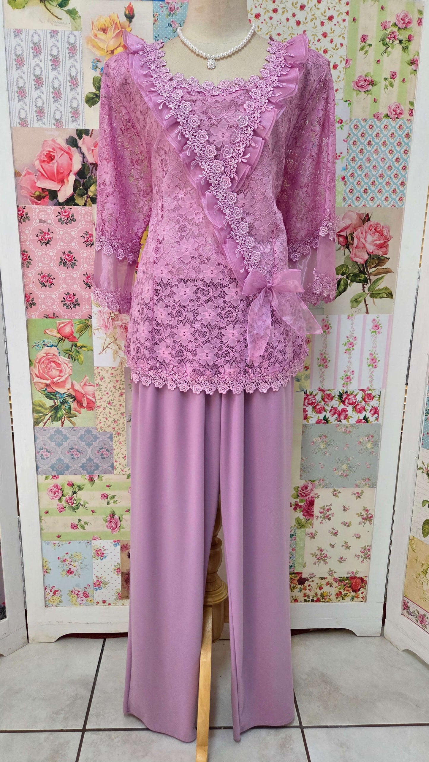 Lavender Lace 2-Piece Set BK0152