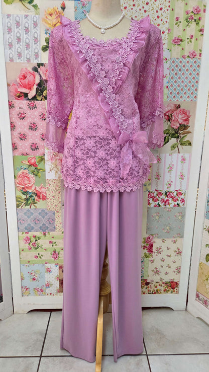 Lavender Lace 2-Piece Set BK0152
