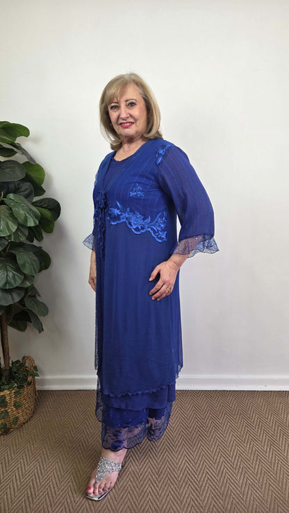 Royal Blue Dress LR0568