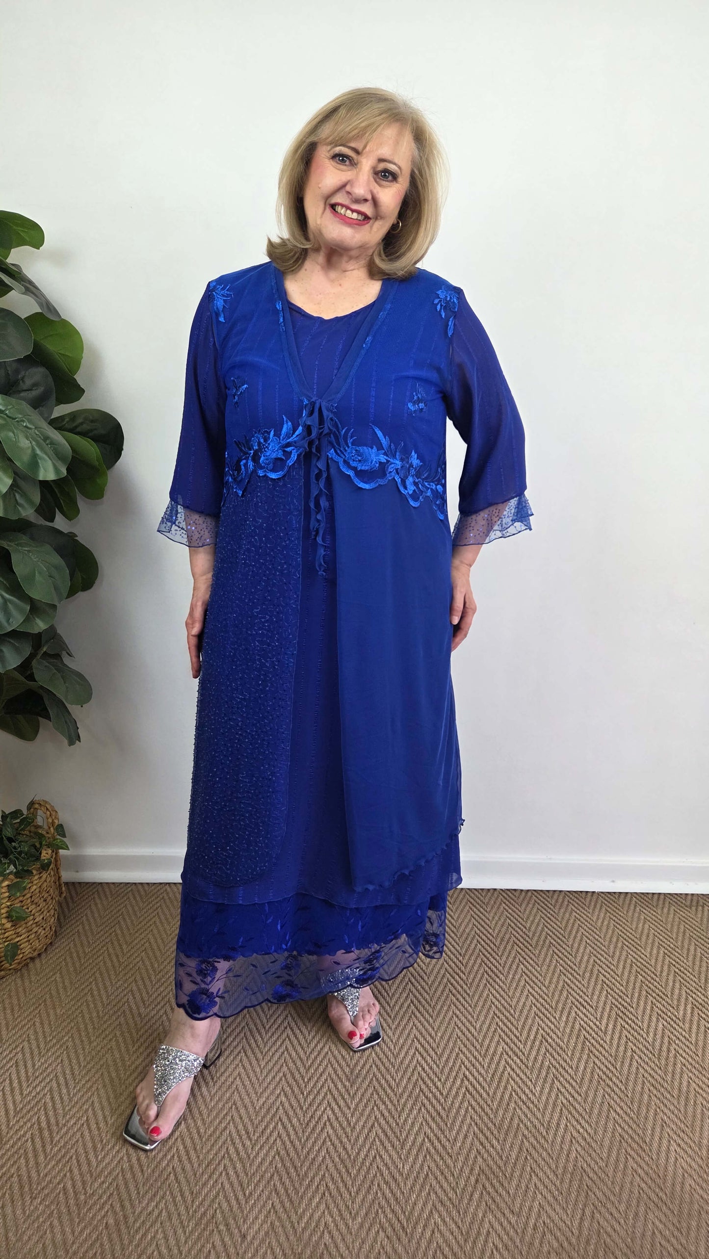 Royal Blue Dress LR0568