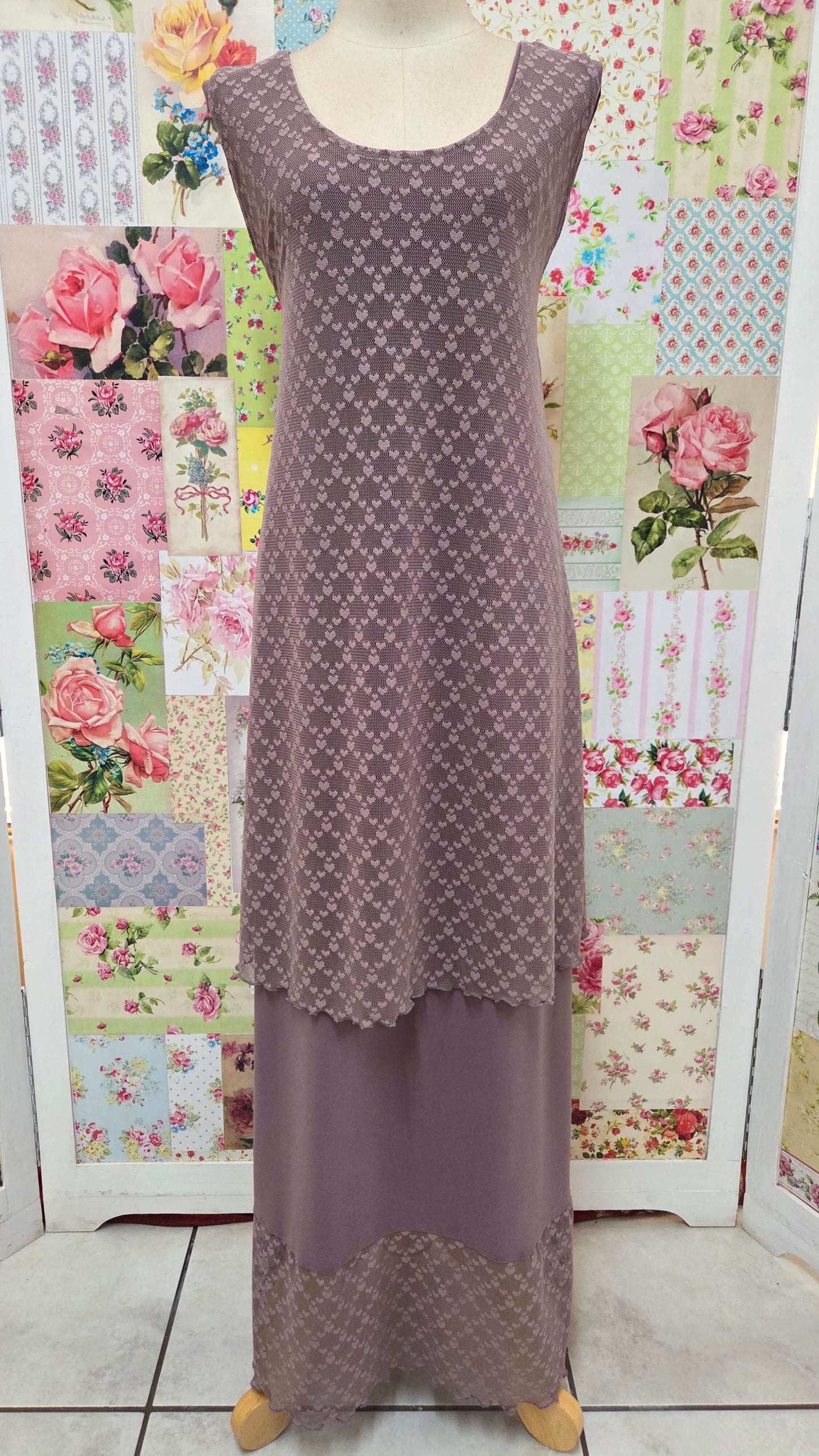 Mauve 4-Piece Dress Set ML03
