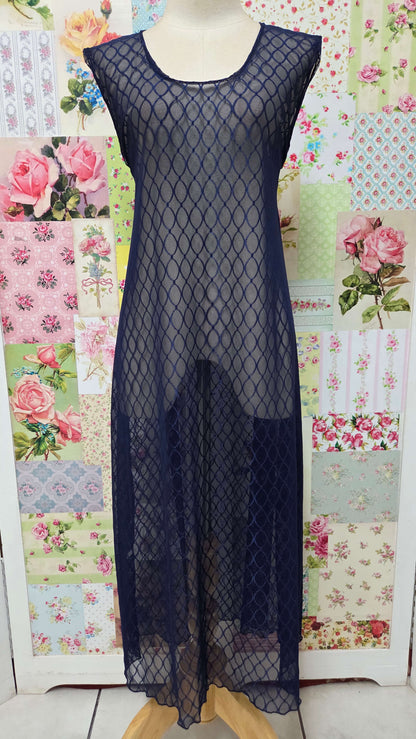 Navy Dress LR0593