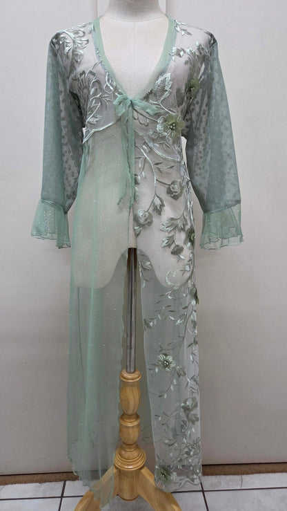 Sage Green Dress Set LR0681