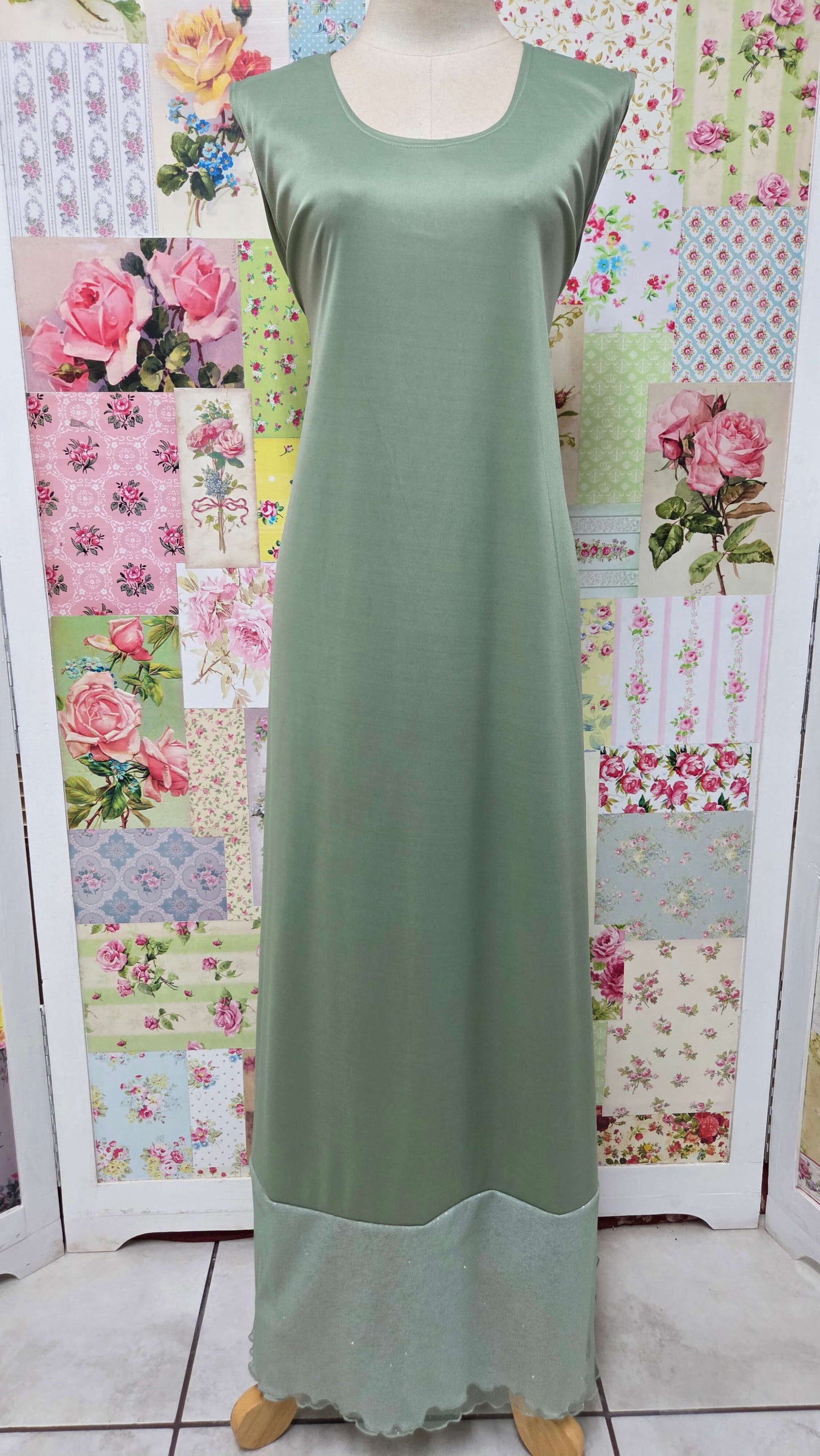 Sage Green Dress Set LR0681