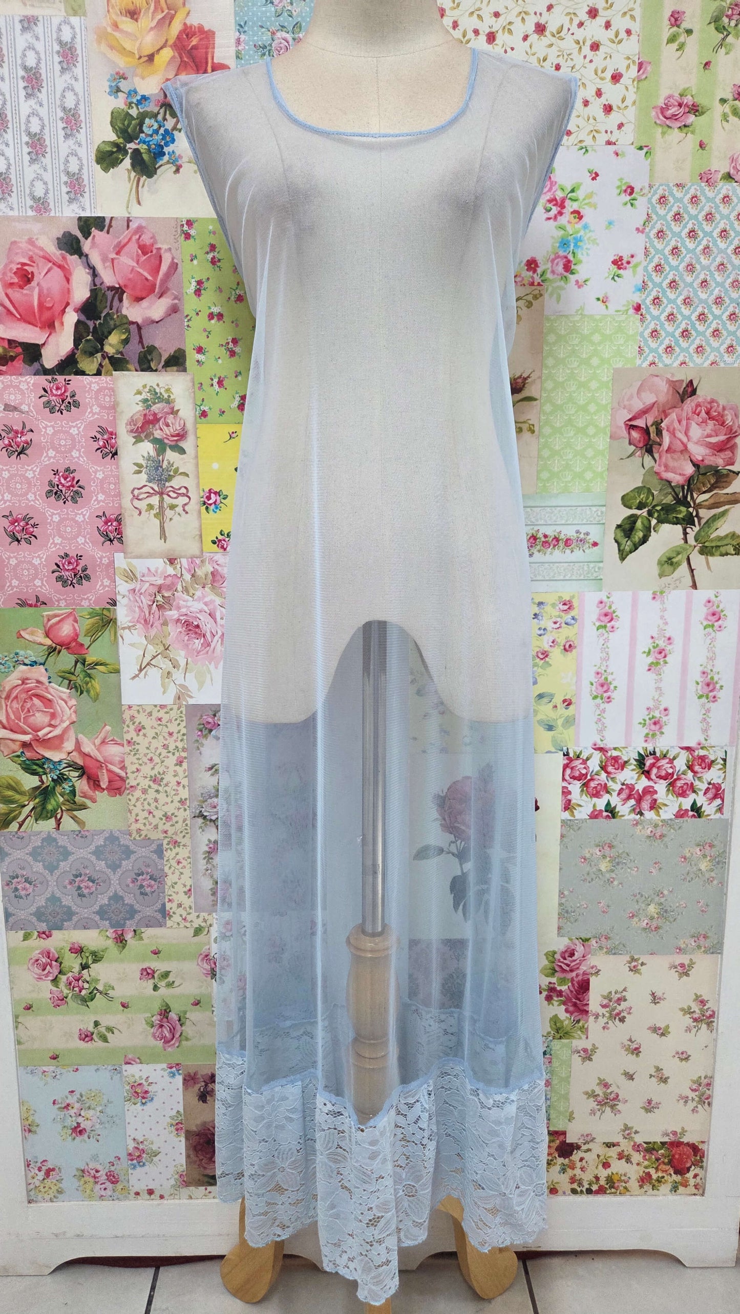 Sky Blue Dress Set LR0218