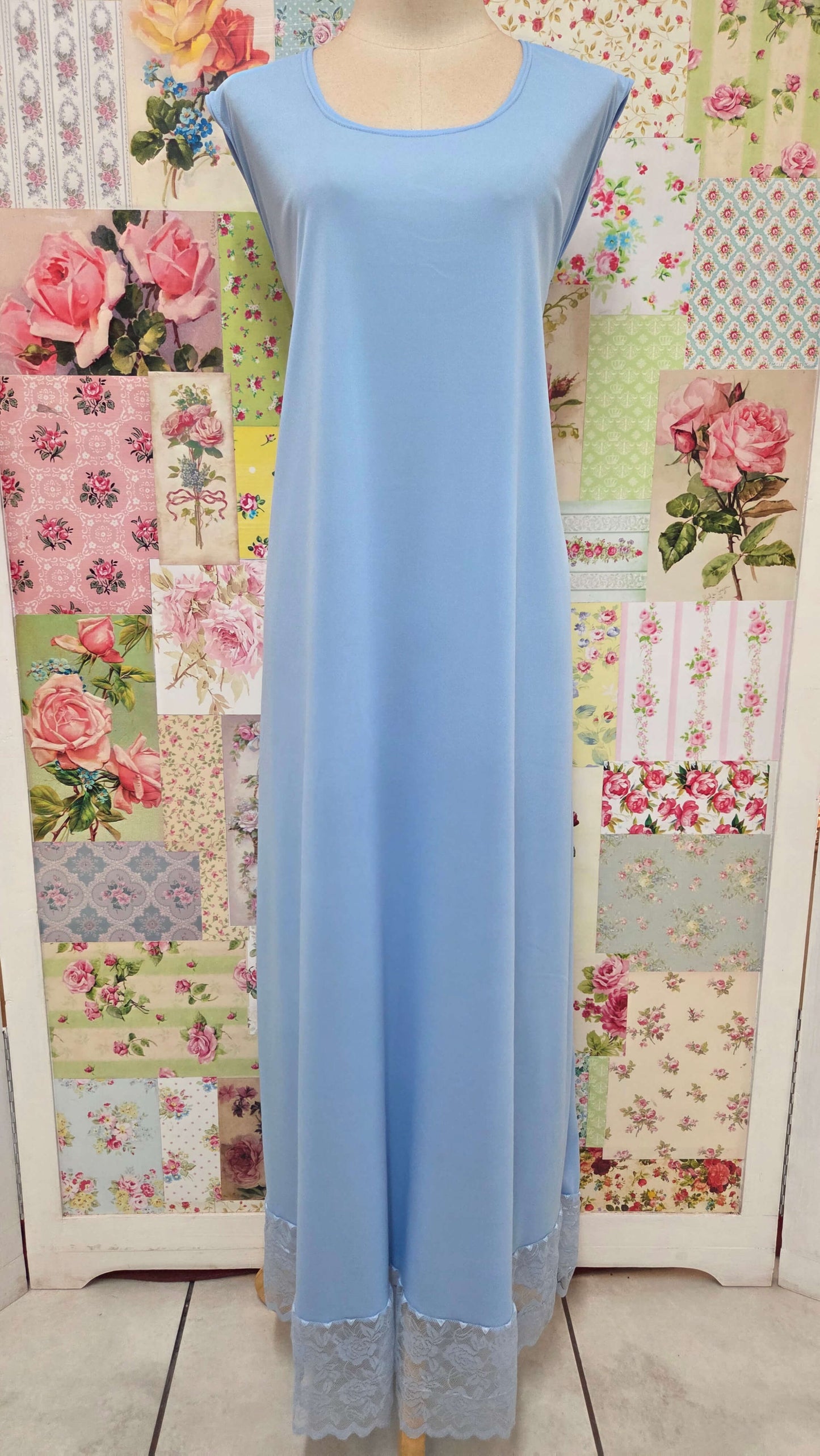 Sky Blue Dress Set LR0218