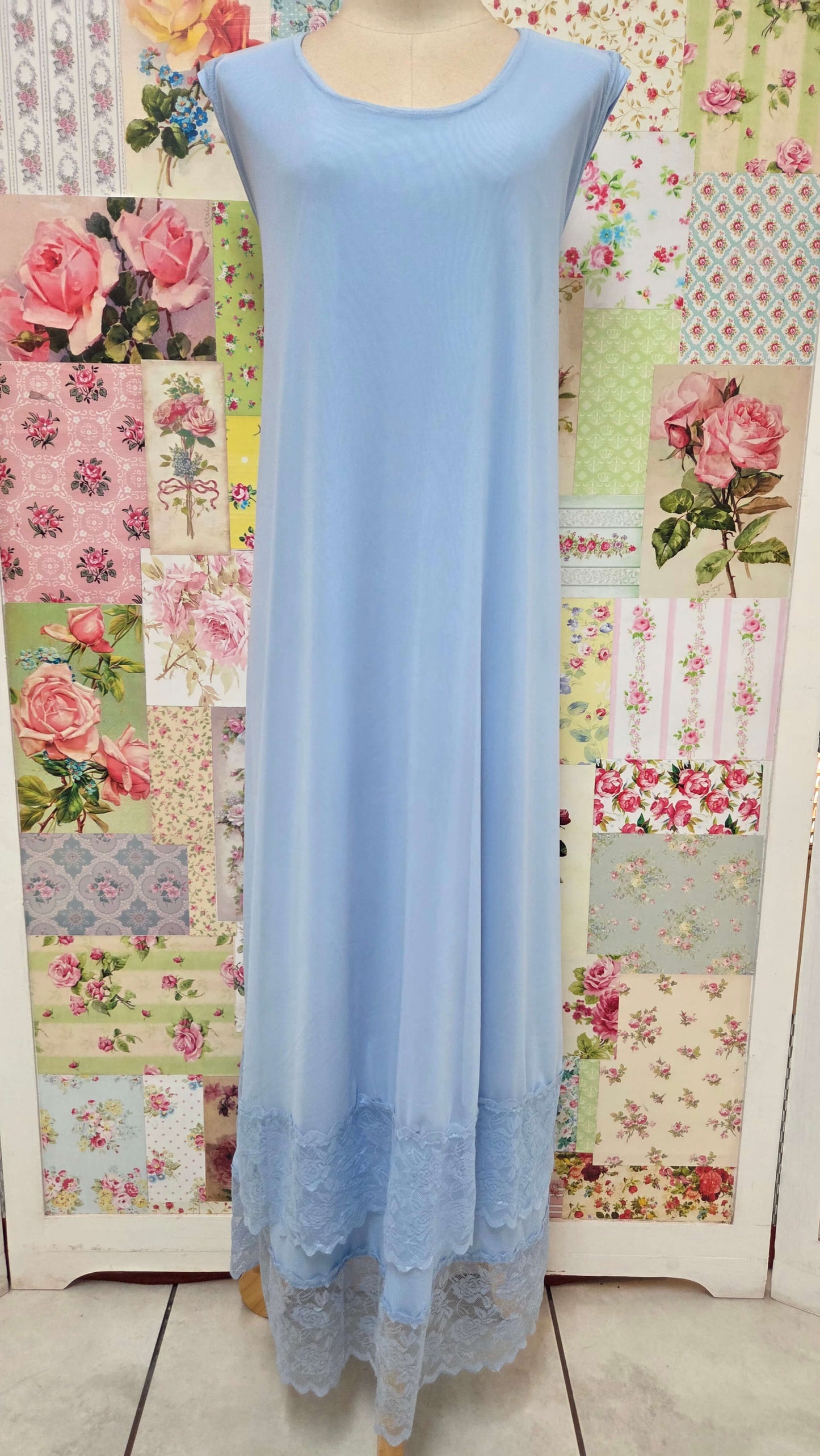 Sky Blue Dress Set LR0218