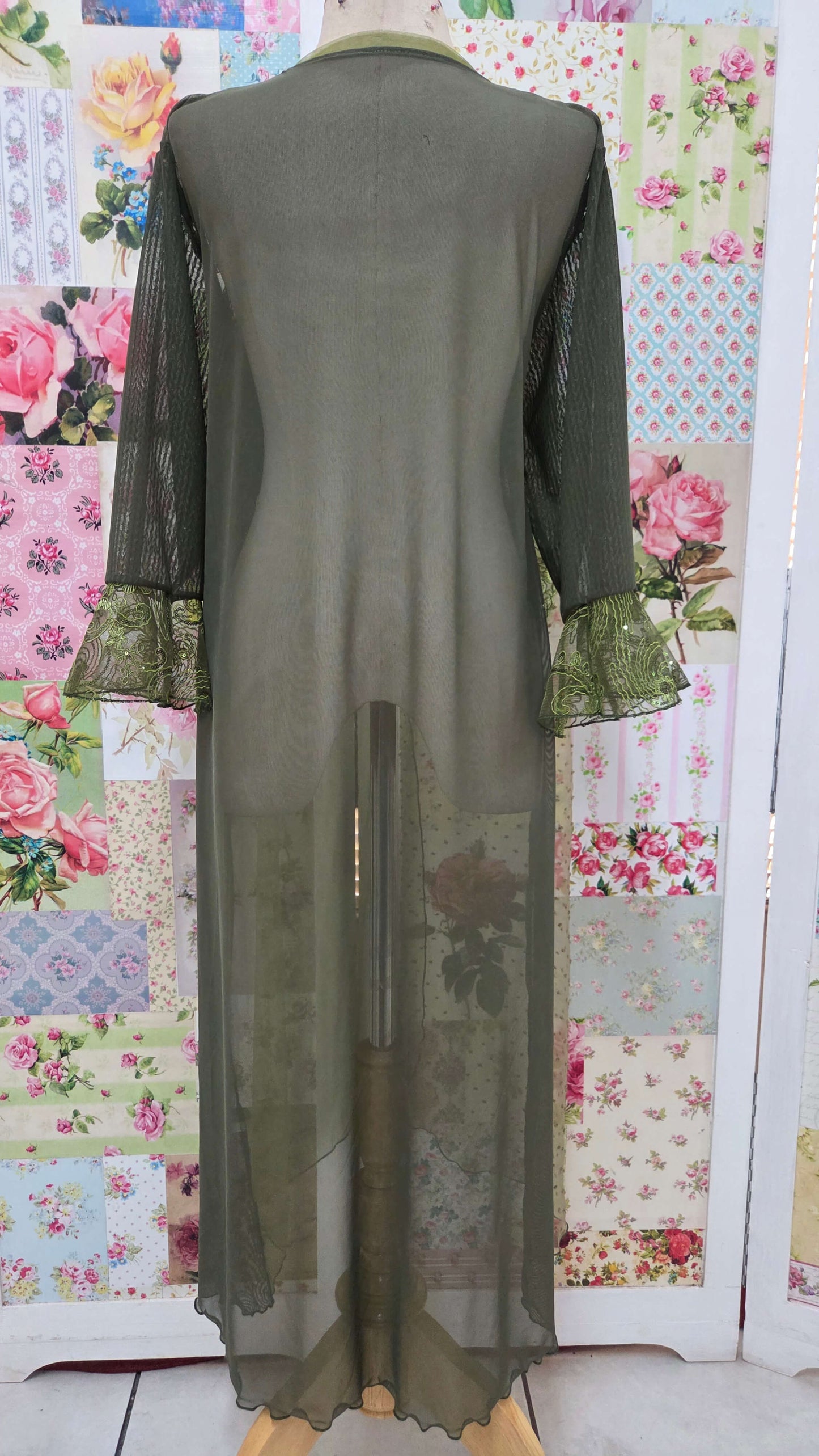 Olive Green Dress Set LR0700