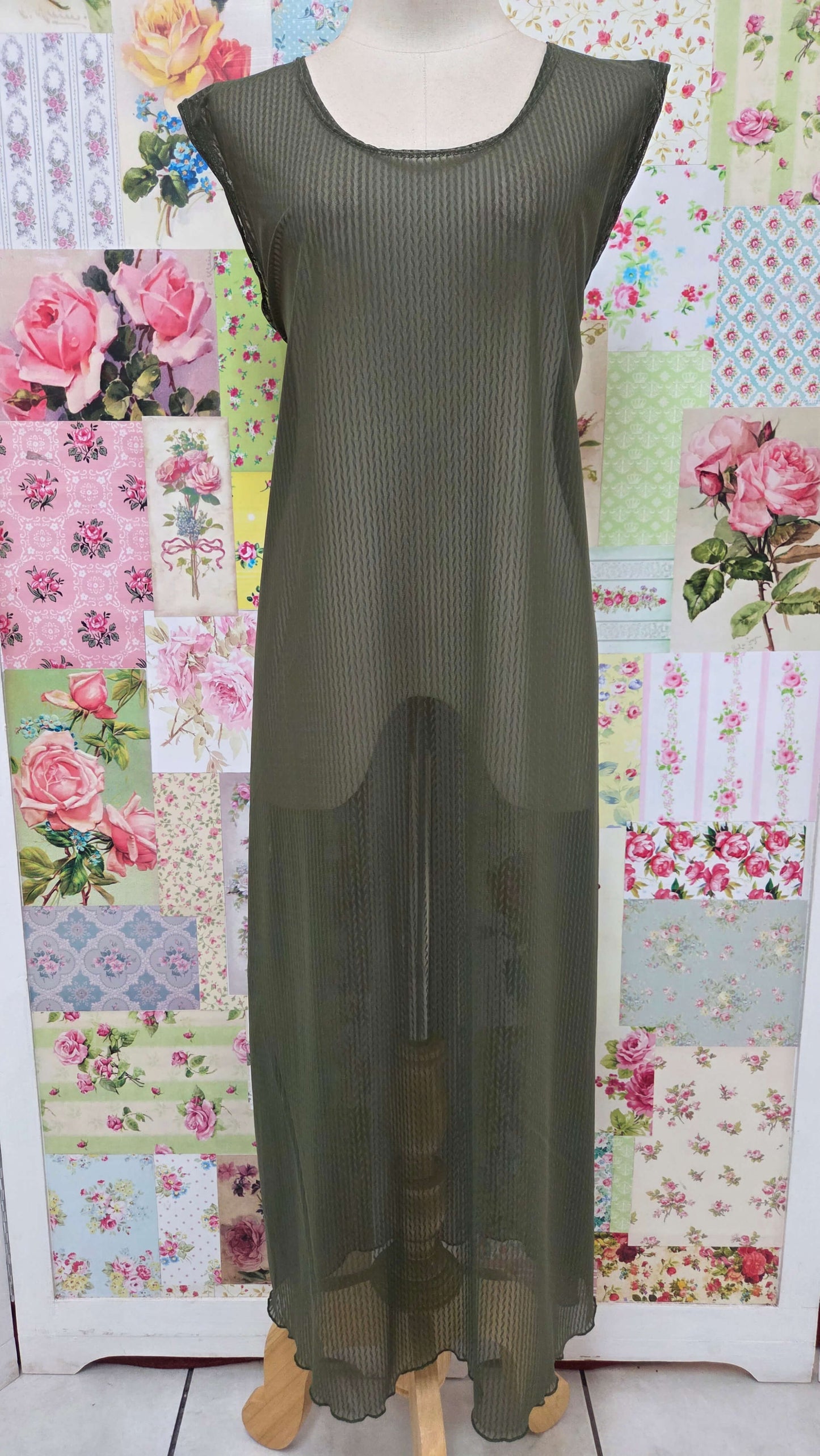 Olive Green Dress Set LR0700