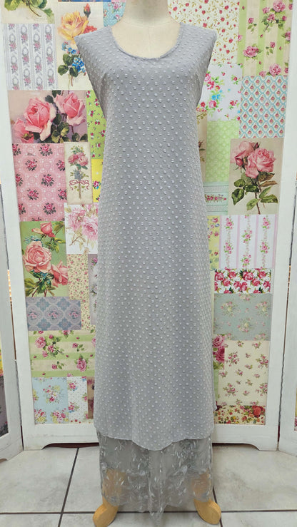 Grey 3-Piece Dress Set LR0664