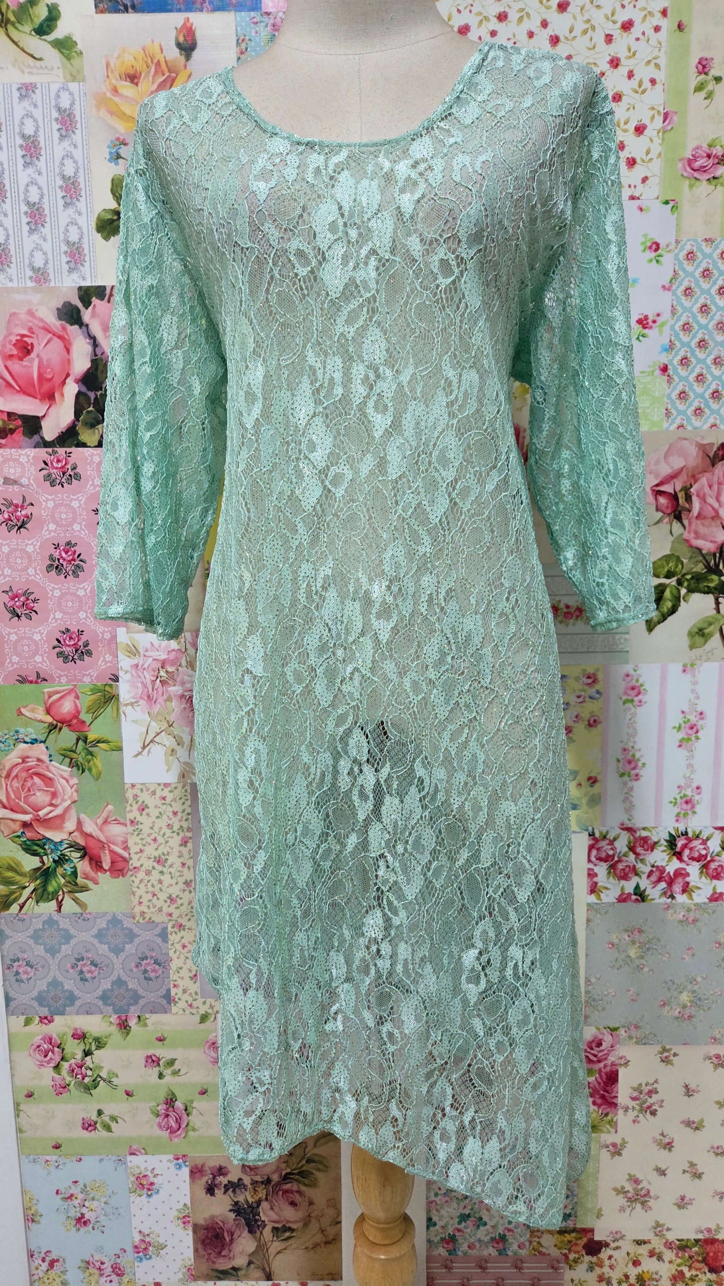 Sage Green 2-Piece Dress Set LR0121