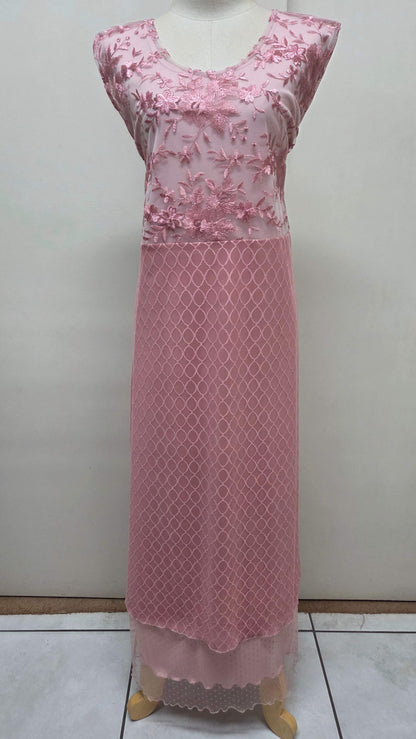 Soft Pink 3-Piece Dress Set LR0605