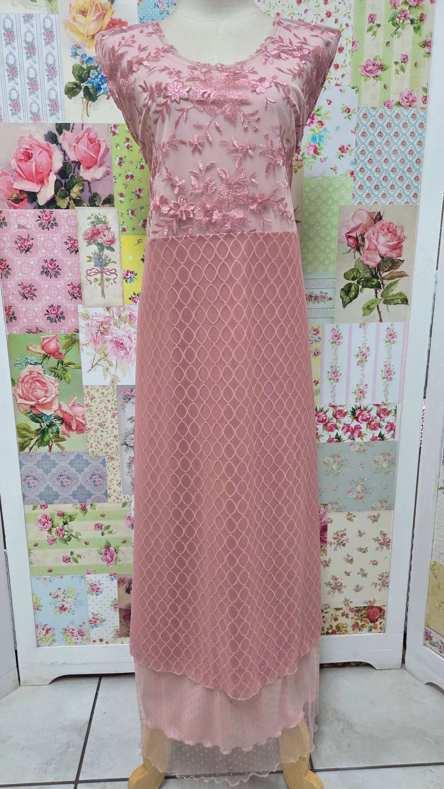 Soft Pink 3-Piece Dress Set LR0605