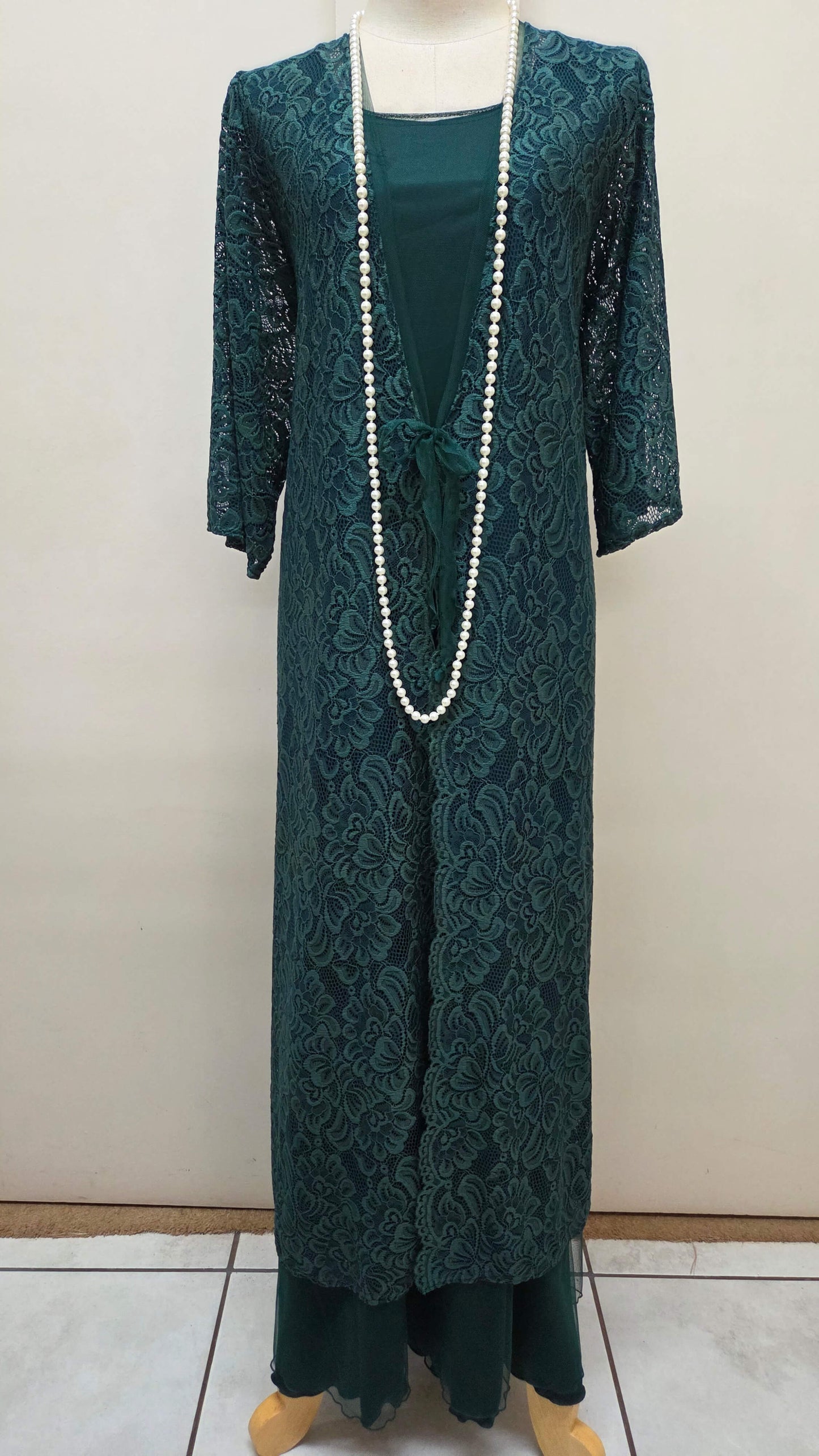 Emerald Green Dress Set LR0656