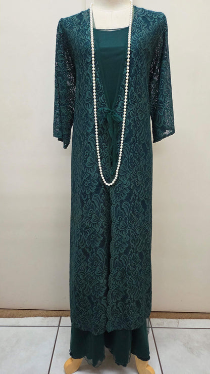 Emerald Green Dress Set LR0656