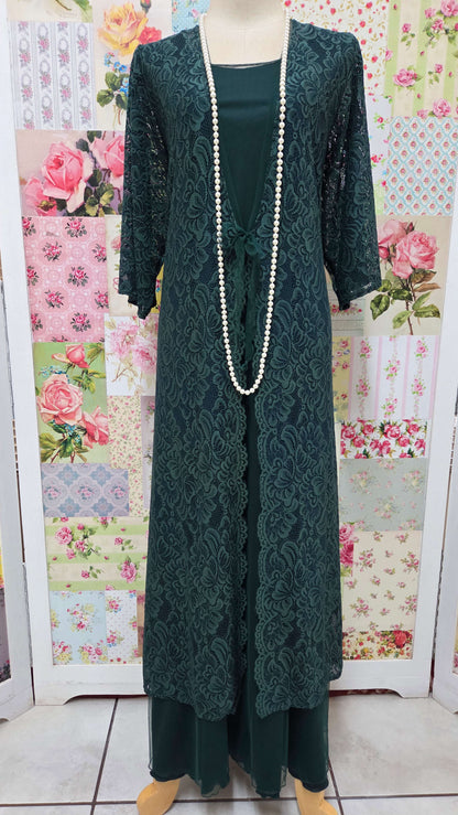 Emerald Green Dress Set LR0656