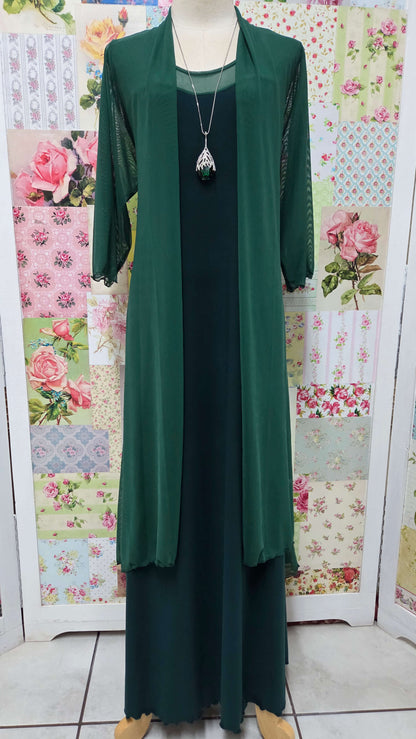 Emerald Green Dress Set LR0645