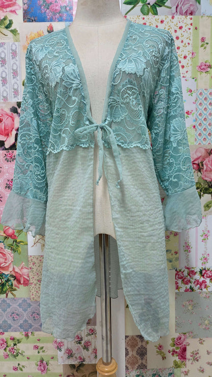 Soft Aqua Pants Set LR0707