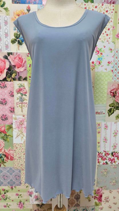 Dusty Blue 3-Piece Pants Set LR0616