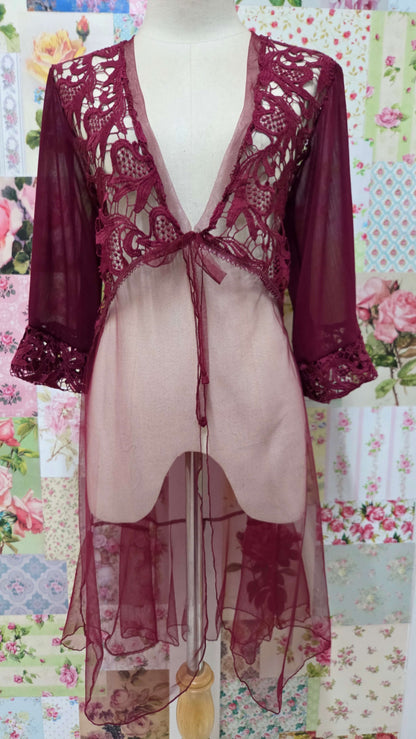 Maroon 3-Piece Pants Set LR0466