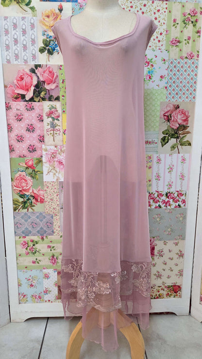 Dusty Pink Dress Set LR0548