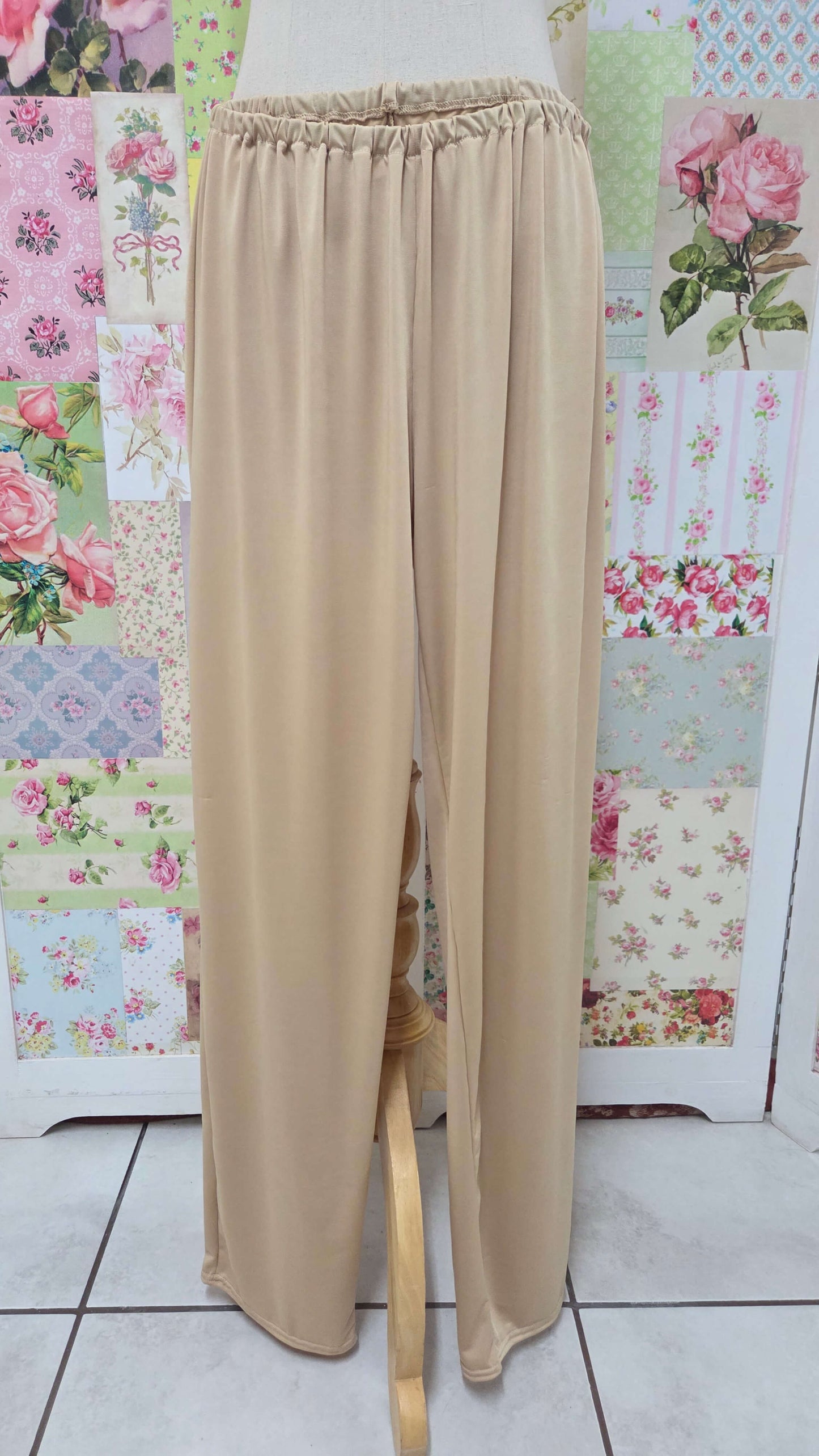 Champagne 3-Piece Pants Set LR0595