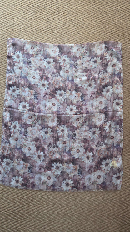 Brown Printed Scarf SE0293