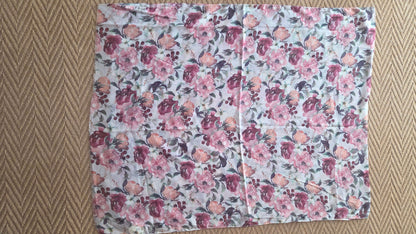 Burgundy Printed Scarf SE0306