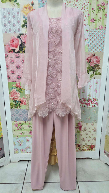 Soft Pink Pants Set LR0704