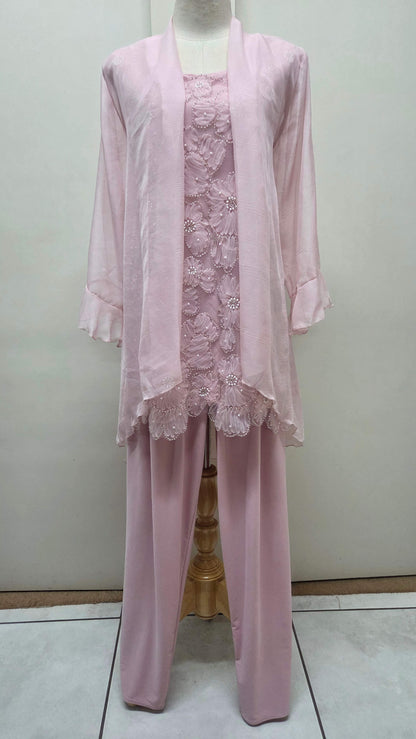 Soft Pink Pants Set LR0704