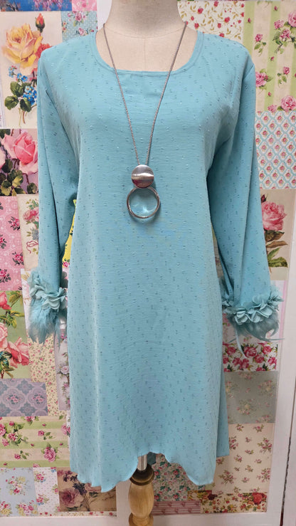 Sea Green 3-Piece Pants Set LR0551