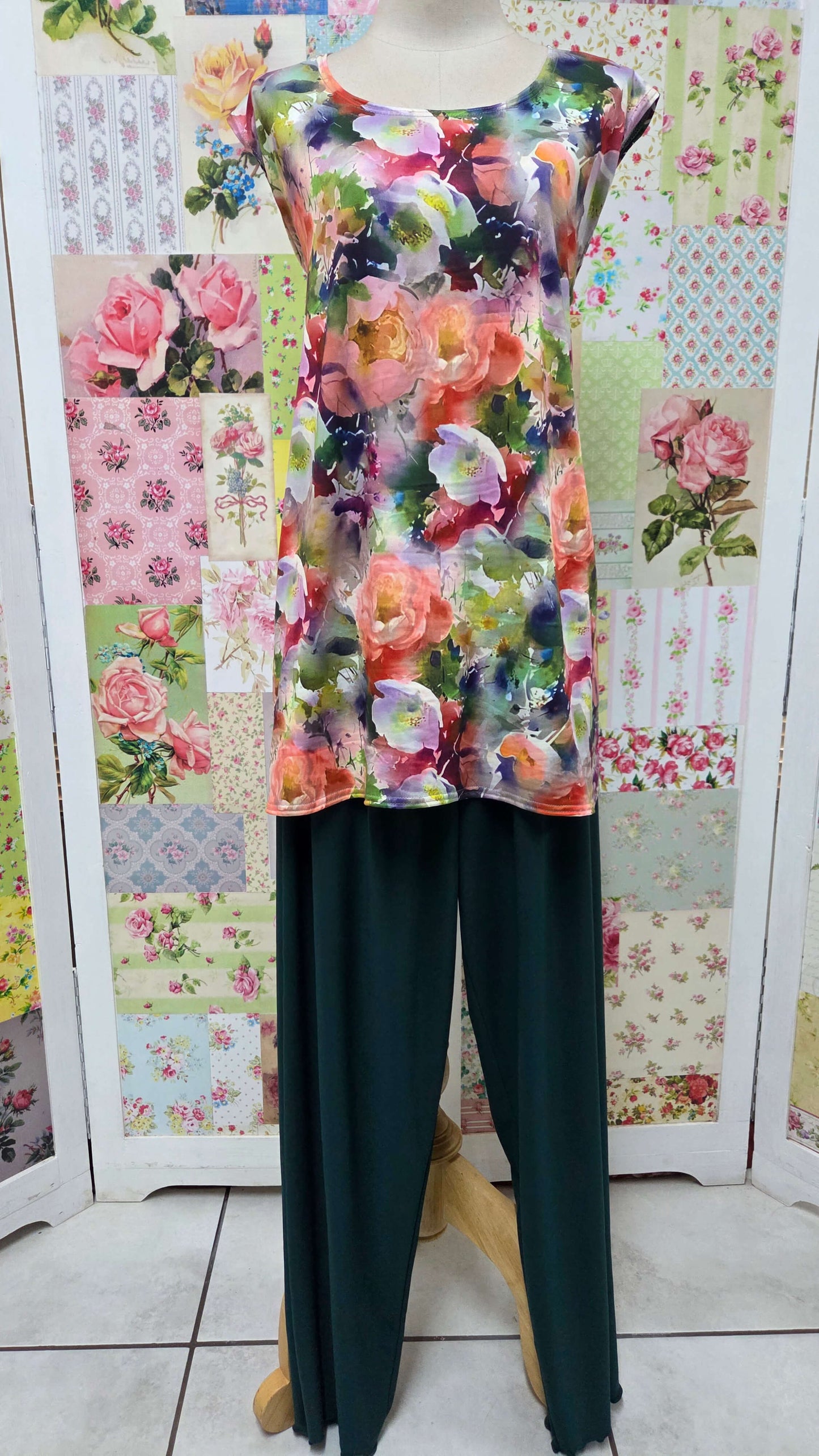 Emerald Green Pants Set LR0763
