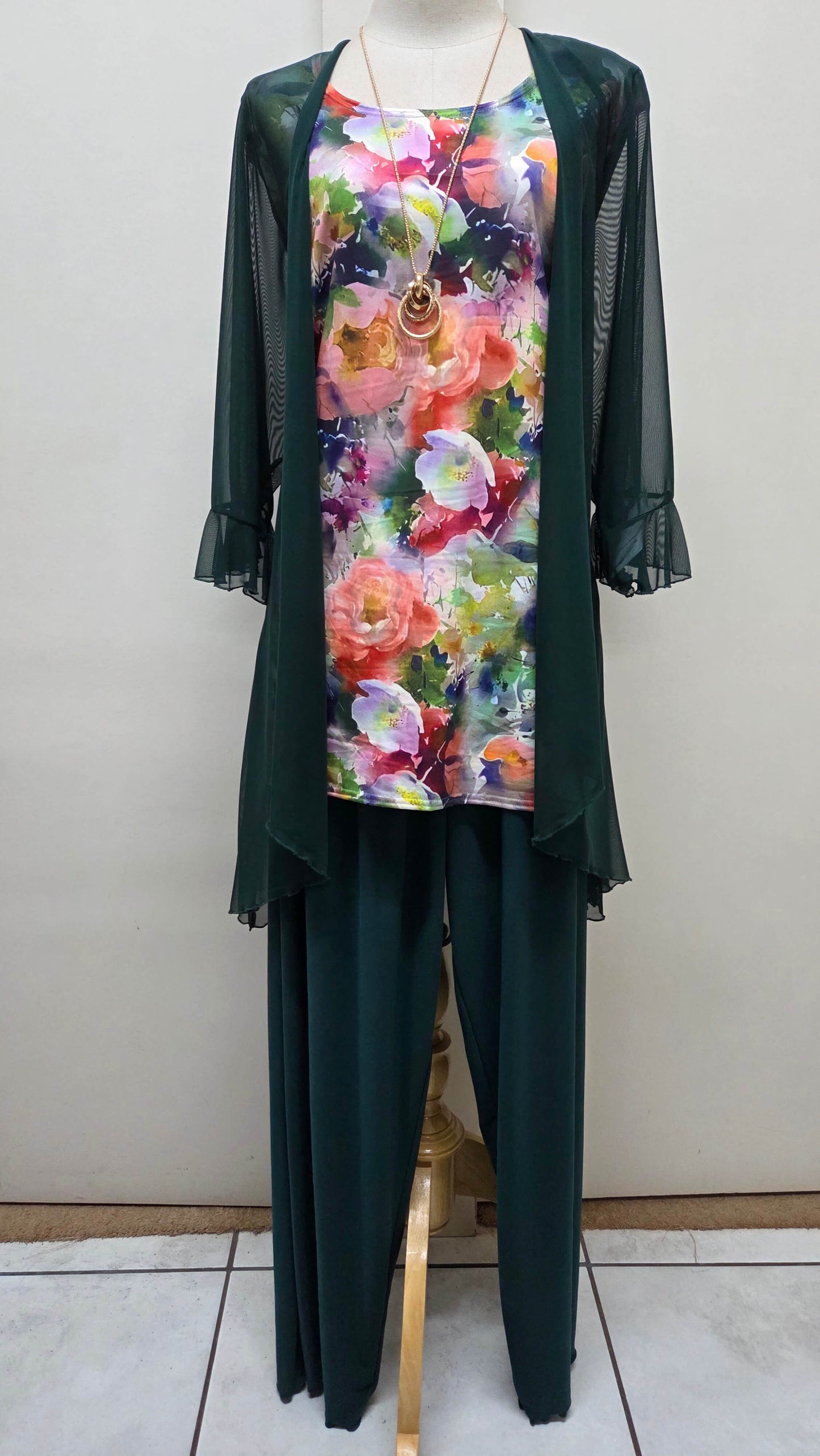 Emerald Green Pants Set LR0763