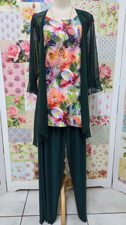 Emerald Green Pants Set LR0763