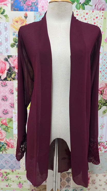 Burgundy 3-Piece Pants Set LR0397