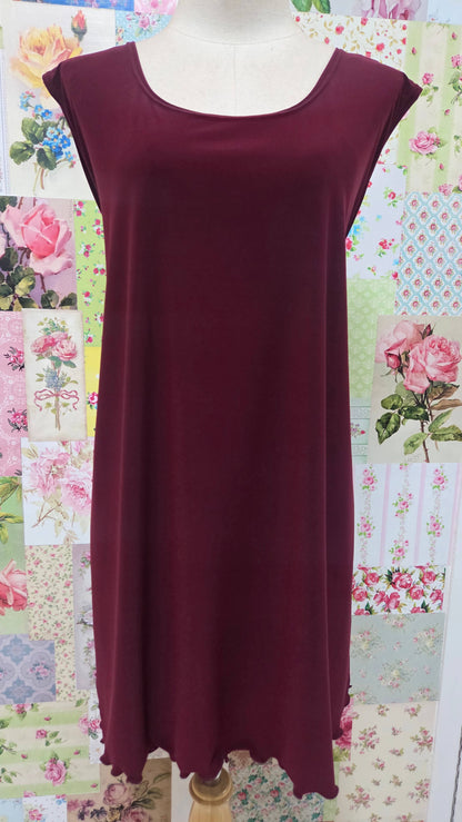 Burgundy 3-Piece Pants Set LR0671